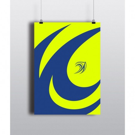 DD Logo Hues - 12 X 18 (in) 300 gsm Poster